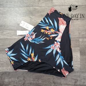 Cupshe Tropical High Waist Bikini Bottom Size XL